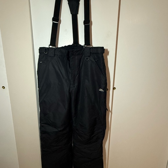 Trespass Charcoal Snow Pants with Straps - Picture 1 of 8